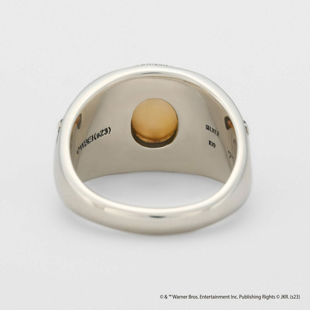 <Harry Potter Collaboration> Silver/K10/Citrine/Shell Ring