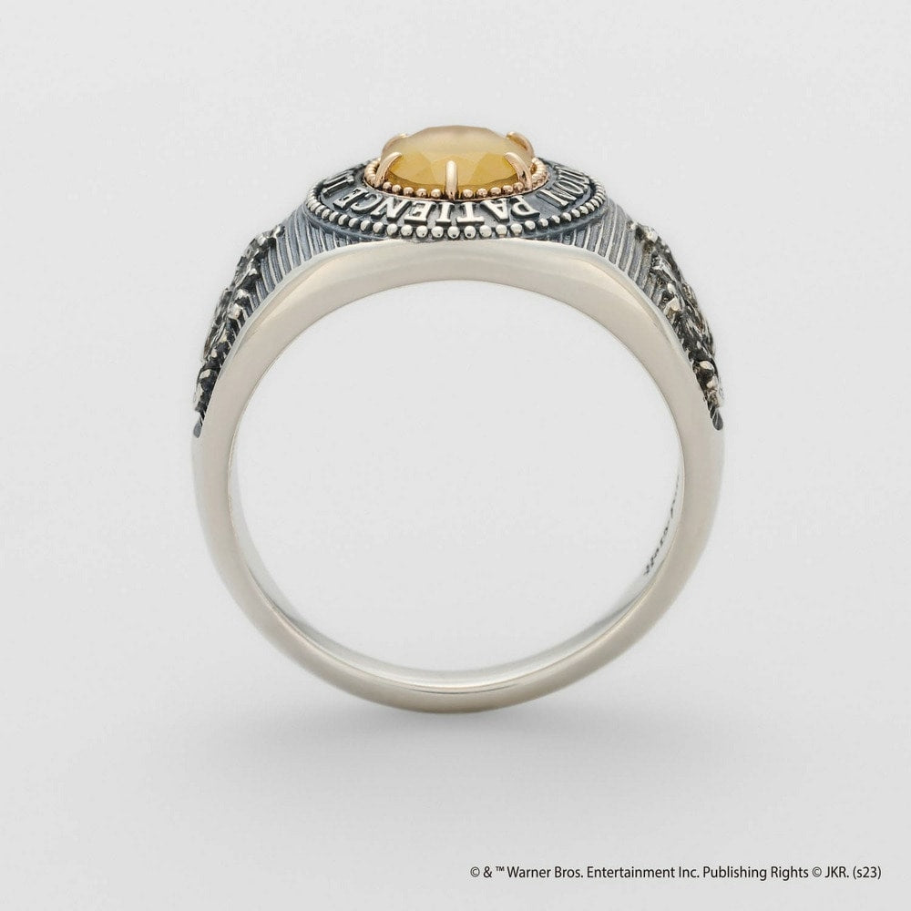 <Harry Potter Collaboration> Silver/K10/Citrine/Shell Ring