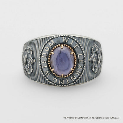 <Harry Potter Collaboration> Silver/K10/Iolite/Shell Ring