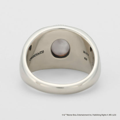 <Harry Potter Collaboration> Silver/K10/Iolite/Shell Ring
