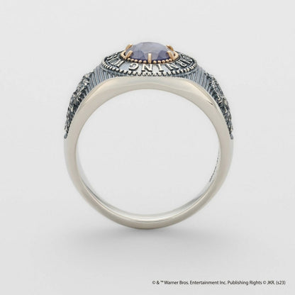 <Harry Potter Collaboration> Silver/K10/Iolite/Shell Ring