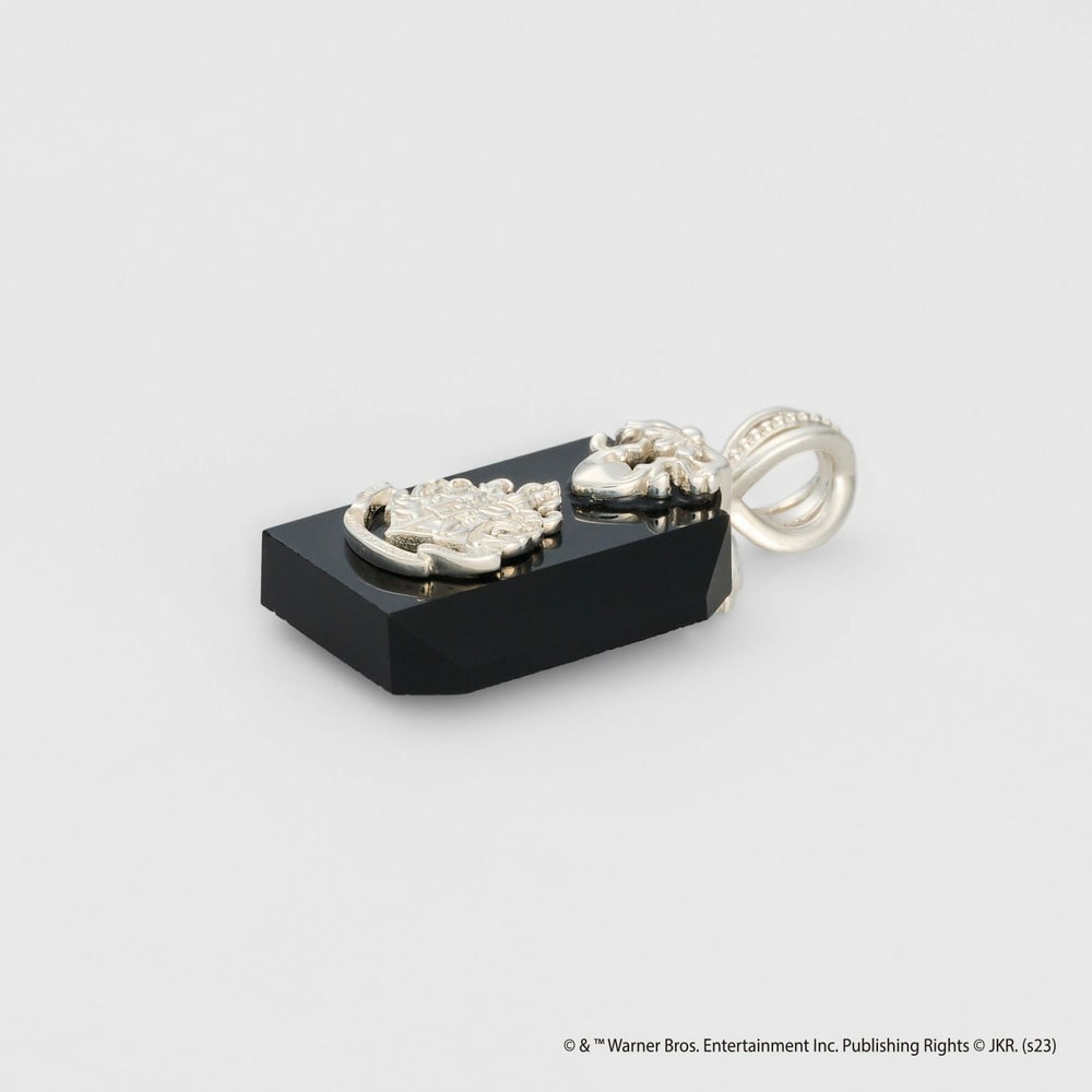 <Harry Potter Collaboration> Silver Chalcedony Charm