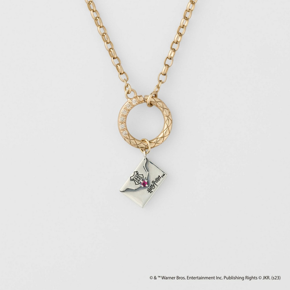 <Harry Potter Collaboration> Silver/K10 Ruby Earring Charm (Single)