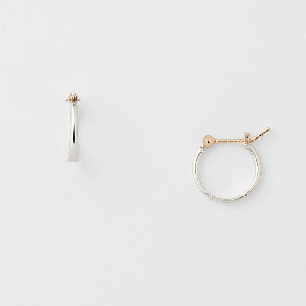 Silver Hoop Earrings