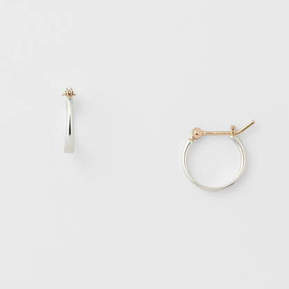 Silver Hoop Earrings