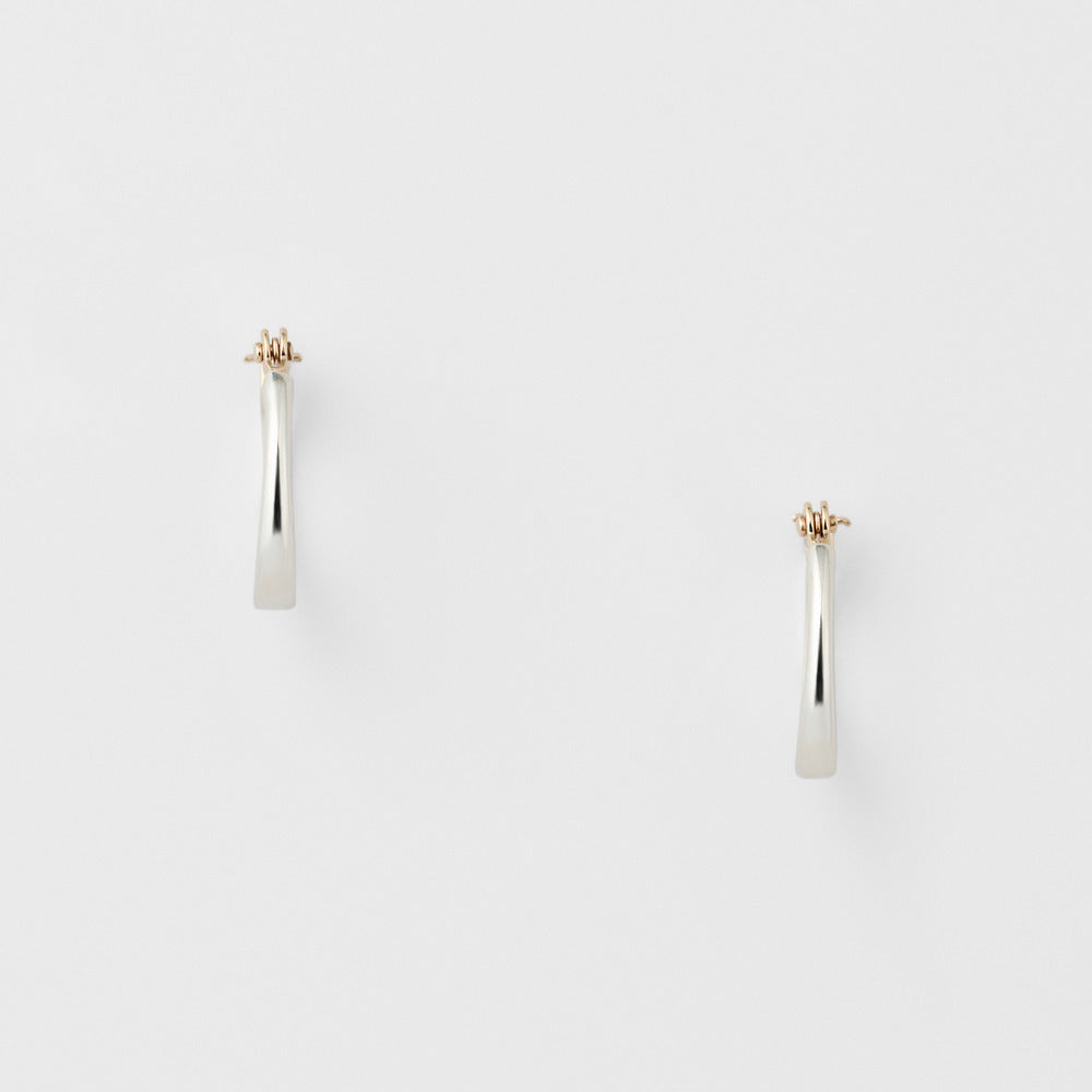 Silver Hoop Earrings