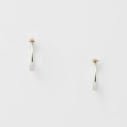 Silver Hoop Earrings