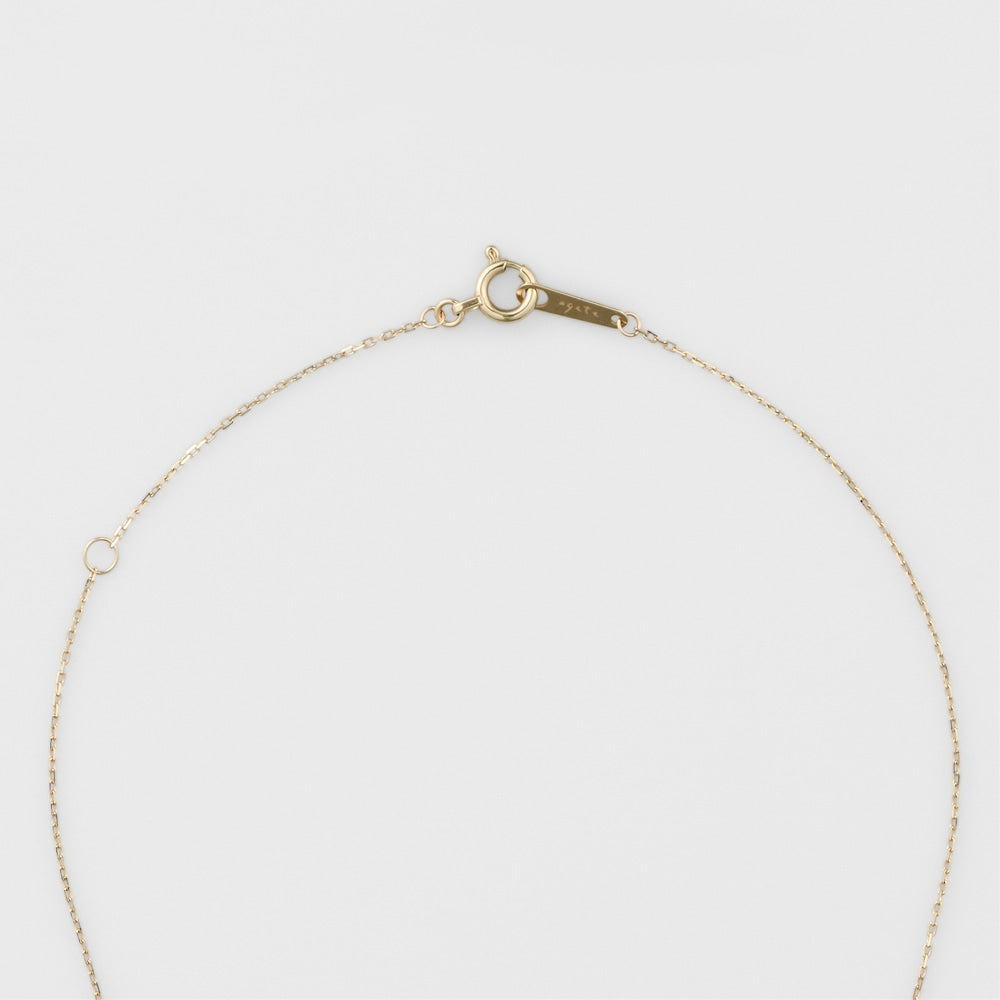 Initial M/K10 Diamond Necklace