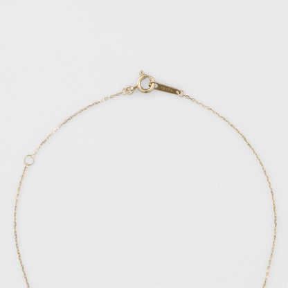 Initial M/K10 Diamond Necklace