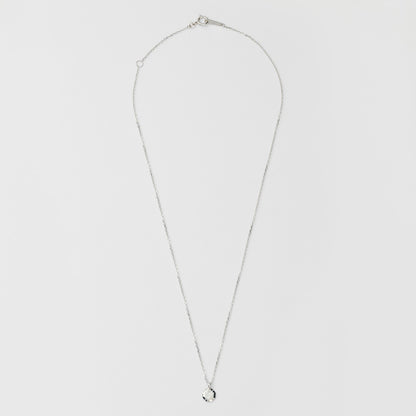 Silver Diamond Necklace