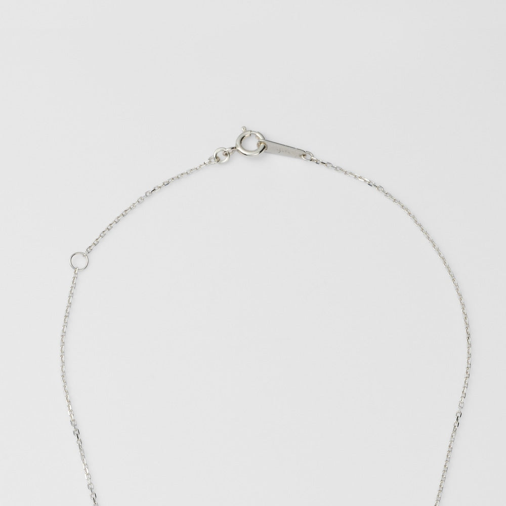 Silver Diamond Necklace