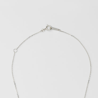 Silver Diamond Necklace