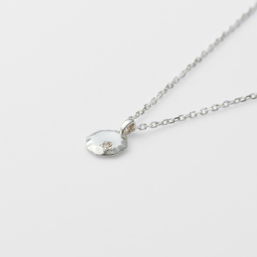 Silver Diamond Necklace
