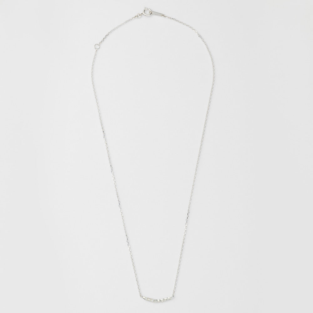 Silver Diamond Necklace