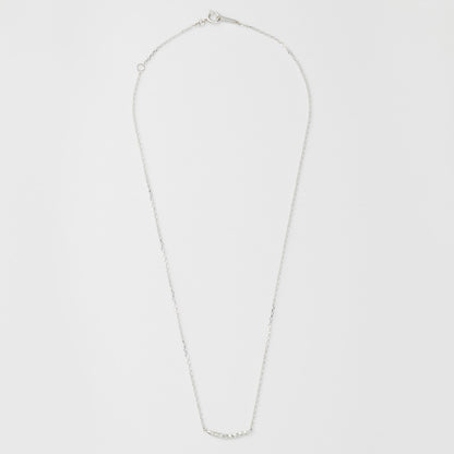 Silver Diamond Necklace