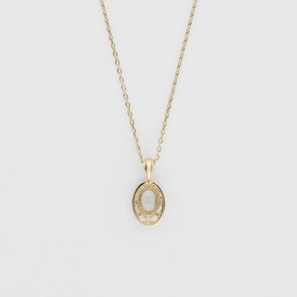 <November Birthstone> K10 Topaz Necklace
