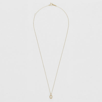 <November Birthstone> K10 Topaz Necklace