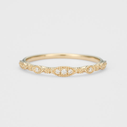 K10 Diamond Ring (0.02Ct)