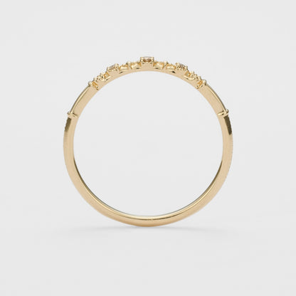 K10 Diamond Ring (0.01Ct)