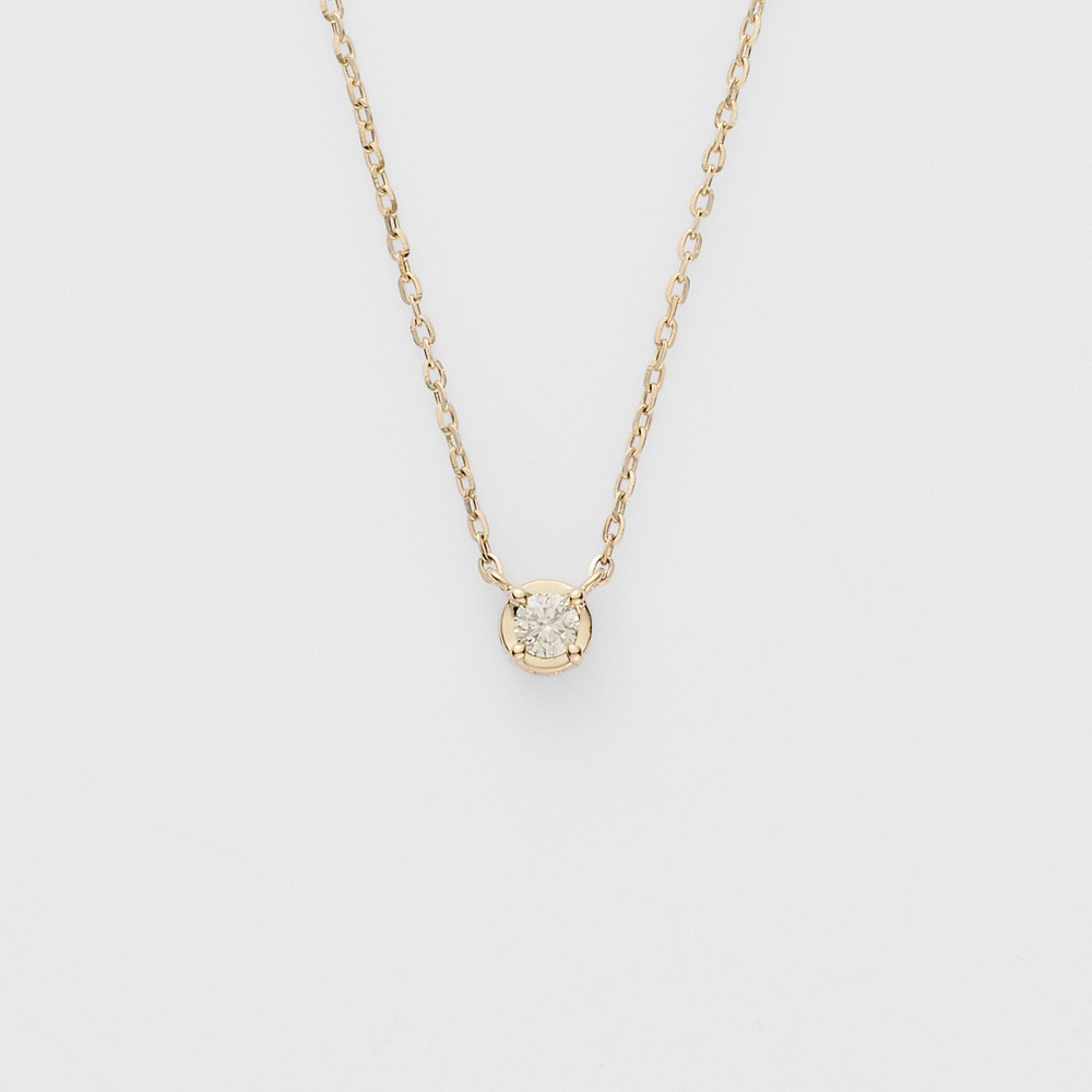 K10 Diamond Necklace (0.03Ct)