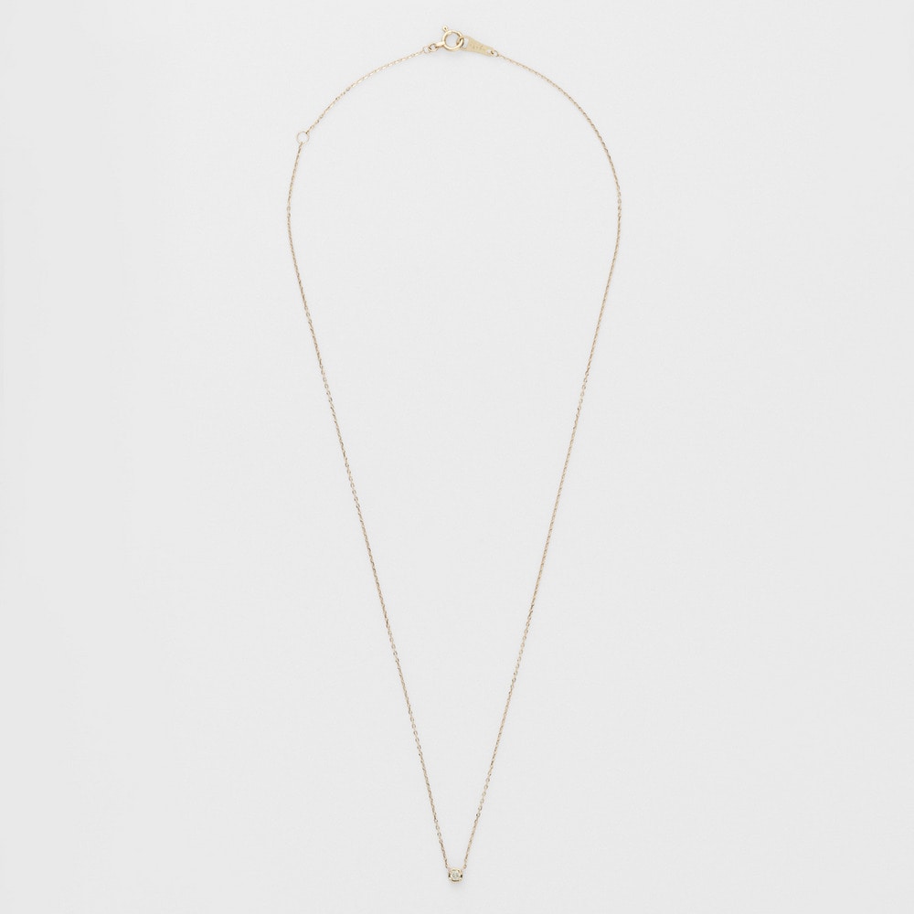 K10 Diamond Necklace (0.03Ct) – agete-global