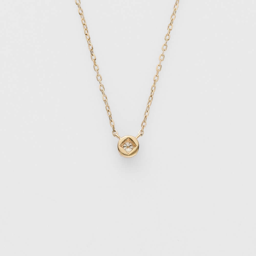 K10 Diamond Necklace (0.03Ct) – agete-global