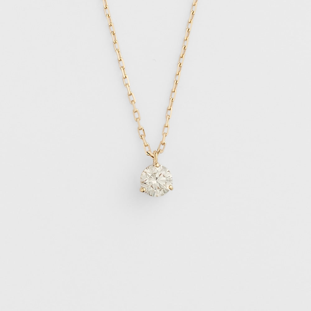 K18 Diamond Necklace (0.1Ct)
