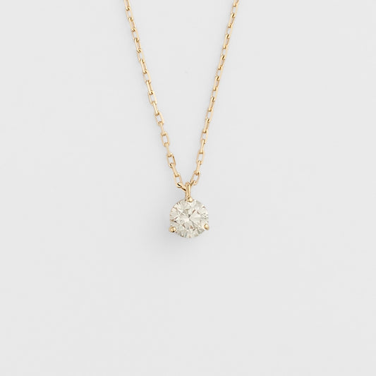 K18 Diamond Necklace (0.1Ct)