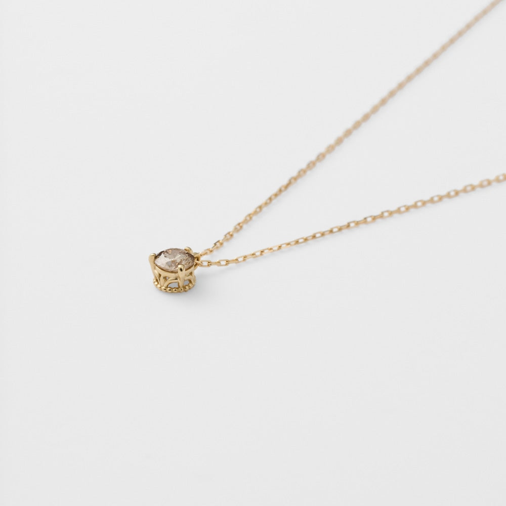 K18 Diamond Necklace (0.15Ct)