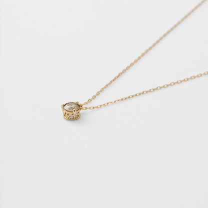 K18 Diamond Necklace (0.15Ct)