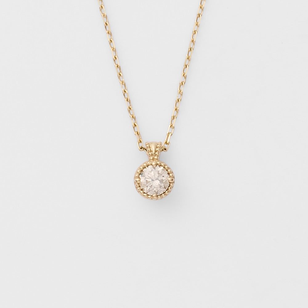K10 Diamond Necklace (0.1Ct)