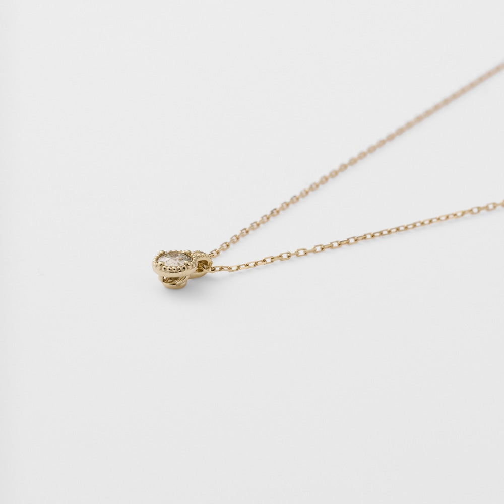 K10 Diamond Necklace (0.1Ct)