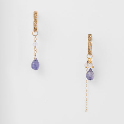 K10 Iolite Earring Charm