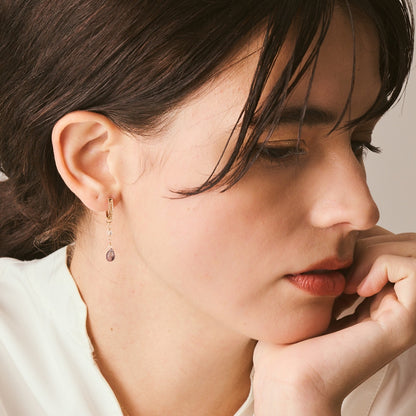 K10 Iolite Earring Charm