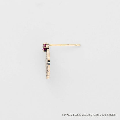 <Harry Potter Collaboration> K5 Ruby Earring (Single)