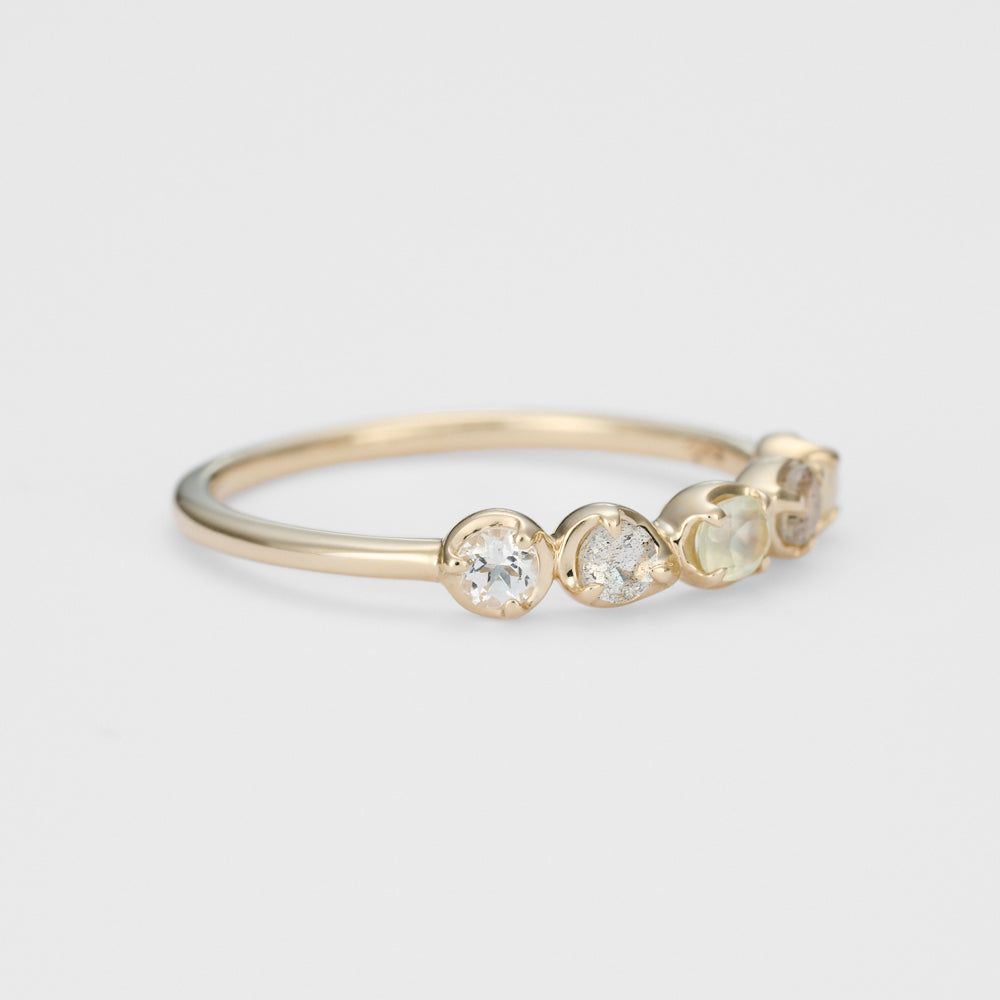 K5 Multi-Stone Ring