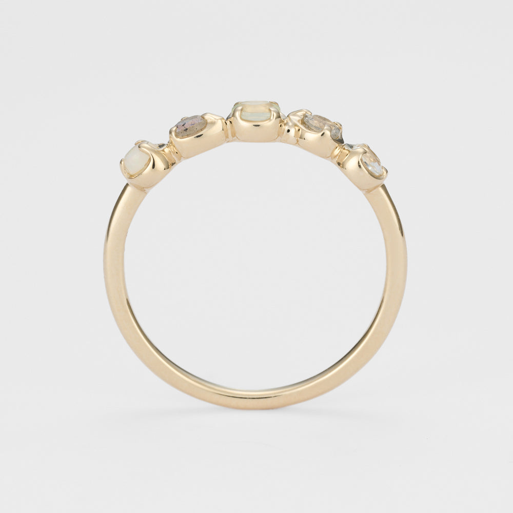 K5 Multi-Stone Ring