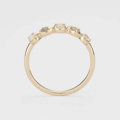 K5 Multi-Stone Ring