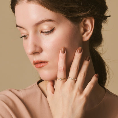 K5 Multi-Stone Ring