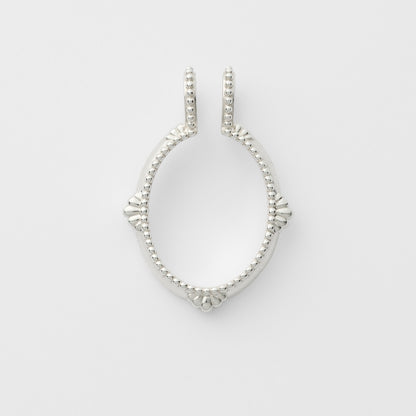 Silver Frame Charm