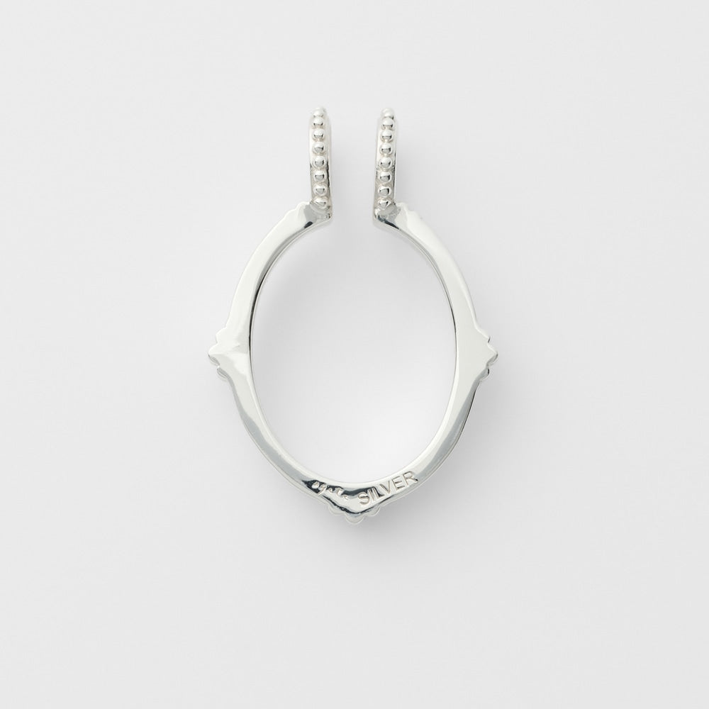 Silver Frame Charm