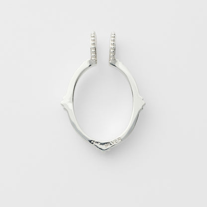 Silver Frame Charm