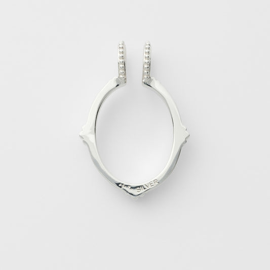 Silver Frame Charm