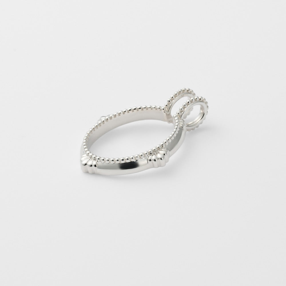 Silver Frame Charm