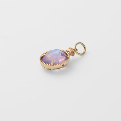 K5 Amethyst/Labradorite Charm