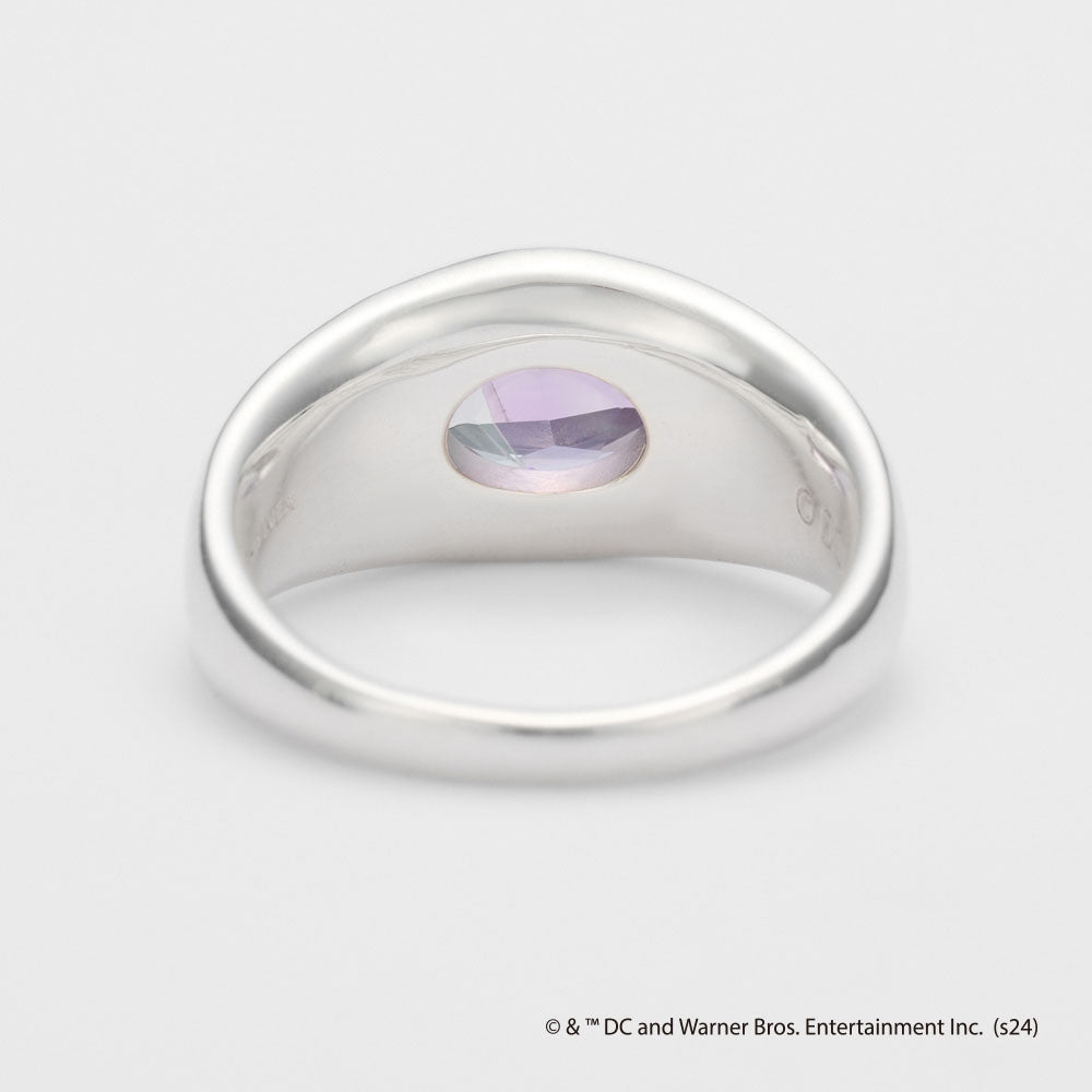 <Batman Collaboration> Silver Amethyst Ring
