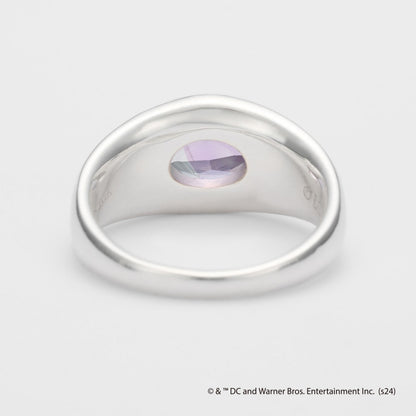 <Batman Collaboration> Silver Amethyst Ring