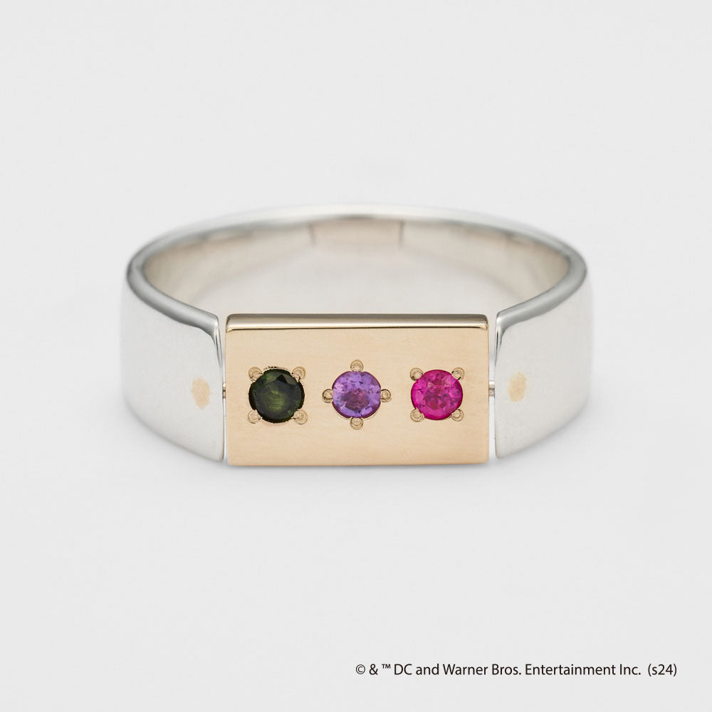 <Batman Collaboration> K5 Multi-Stone Ring