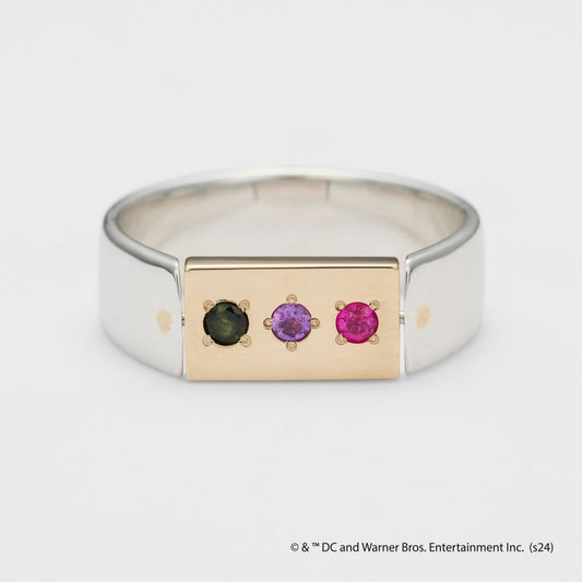 <Batman Collaboration> K5 Multi-Stone Ring