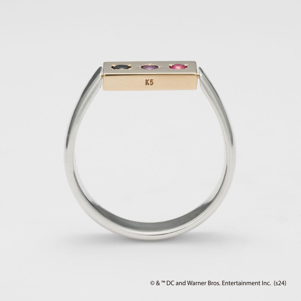 <Batman Collaboration> K5 Multi-Stone Ring